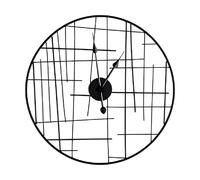 Table passion horloge murale - Noir
