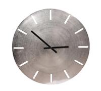 Table passion Horloge murale ronde - Argent