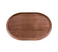 Table passion Plateau de service ovale - Marron