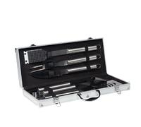 Table passion Set ustensiles barbecue - Argent