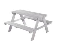 Table Pique-Nique Enfants Roba Outdoor+ En Bois Massif - Gris Multicolore
