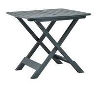 vidaXL Table pliante de jardin 79x72x70 cm Plastique Vert