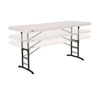 Lifetime table pliante rectangulaire - Blanc