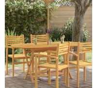 Table pliable vidaXL - Bois d'eucalyptus 160x85x75 cm