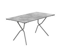 Table Pliante 139*79*73cm - Anytime - Hpl - Gris Ciment - Lafuma Mobilier