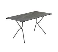 Table Pliante 139*79*73cm - Anytime - Hpl - Gris Fusain - Lafuma Mobilier