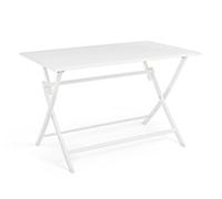 Table pliante. Elin 110X70 Blanc Lh30