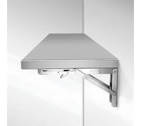 Table pliante murale, bureau flottant pour ordinateur portable, bureau mural pliable pour cuisine, buanderie, restaurant