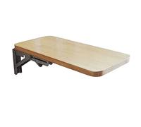 Table pliante murale pour cuisine, salle à manger, maison, bureau, ordinateur portable, bureau à suspendre, en bois de noyer