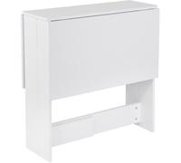 Table pliante pliable de cuisine salon salle à manger - Marque - Modèle - Blanc - Rectangulaire - 4 places