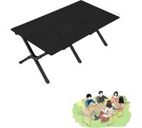 Table pliante pour l'extérieur, légère, construction durable, type D 117CM