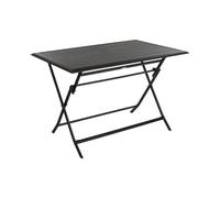 Table Pliante Rectangulaire Azua - 4 Places - Graphite Gris
