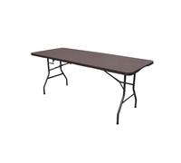 Table pliante WERKA PRO aspect bois