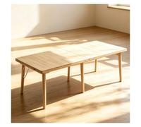 Table Portable Valise Bois Table Pliante Exterieur Grande Capacité Charge | Table de Pique Nique Pliante Jardins, Balcons, Plages(44"x22"x13"/112x56x33cm)