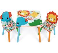 Table pour enfants en bois + 2 chaises FISHER PRICE, FP10298