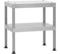 Table pour fumoir à four 40x28x44,5 cm acier galvanisé Argent G