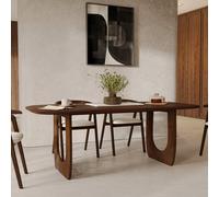 Table rectangulaire en bois de manguier massif 6 places - maya