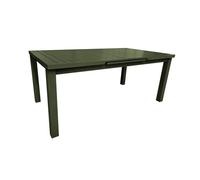 Table Rectangulaire Extensible Santorin 8/10 Personnes En Aluminium Finition Uni Kaki - Jardiline Multicolore