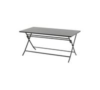 Table rectangulaire pliante Greensboro 6p graphite Hespéride