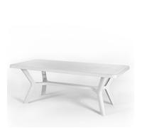 Table rectangulaire - Samuel - Extérieure - Polypropylène renforcé - 8 personnes - Design moderne