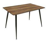 Table Repas Rectangulaire Effet Bois - TIANY -