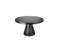 Table ronde Chloé noire 50x49 cm - Table Passion - Noir - Métal Noir G