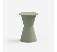 Table ronde de jardin en polyéthylène design minimaliste Dot - Vert