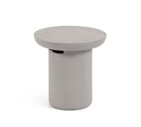 Table ronde d'extérieur en béton Taimi, Ø 50 cm