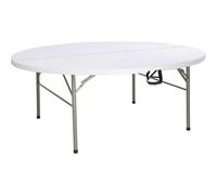 Table ronde pliante - 74(h)cmx186cmØ
