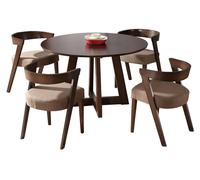 Table ronde Salle à manger Bois Tables rondes Designer Original Meubles Italiens Nouveau