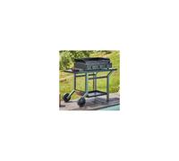 Table roulante Forge Adour Acier noir et gris clair