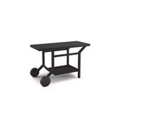 Forge Adour - Table roulante pour plancha TRA N - 2 roues, 50 kg, compatible 45/60/75 cm - Noir