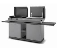 Table roulante pour plancha Forge Adour COMBI NG