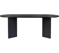 Table Sabella bois noir 200 x 90 x h75