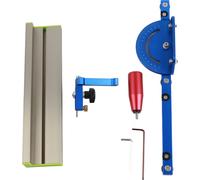 Table Saw Miter Gauge System Push Table Push Handle Limit Block Backer Miter Gauge Set