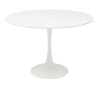Table Schickeria 110cm blanche Kare Design