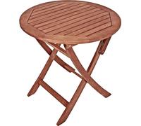 Table STOCKHOLM ronde, pliable - Ø 70 cm - Eukalypus