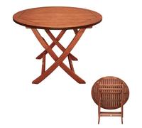 Table STOCKHOLM ronde, pliable - Ø 90 cm - Eukalypus(XXL)