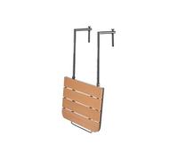 Table Suspendue Balcon 4 Niveaux Hauteur Réglables Pliable Terrasse 59,5x40cm