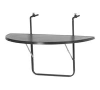 Alco Balcon Table suspendue, anthracite - semi-circulaire