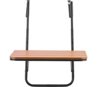 Table suspendue pour balcon 25 x 24 pouces Table de bar pour balustrade de terrasse Réglable