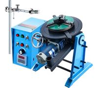 Table tournante de soudage - Positionneur de soudage 120 W - Manipulateur 0,5-6tr/min - Table tournante 25 kg (horizontale)/50 kg (verticale) - Angle d'inclinaison 0-90° - Mandrin à trois mors KD200 p