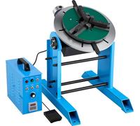 Table tournante de soudage - Positionneur de soudage - Capacité de charge 300 kg - Moteur 200 W - Angle d'inclinaison -45° à 90° - Vitesse de rotation réglable de 0,2 à 2,5 tr/min -électrique et au pi