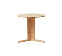 Form & Refine Table à manger Trefoil Ø75 cm Chêne blanc