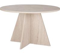 Table Virella travertin 120 x 120 x h75