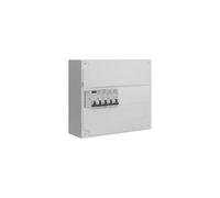 Tableau 1 rangée pré-équipé 1 inter. diff. 40A type AC + 4 disjoncteurs-SIEMENS