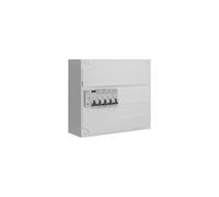 Tableau 1 rangée pré-équipé 1 inter. diff. 63A type A + 4 disjoncteurs-SIEMENS