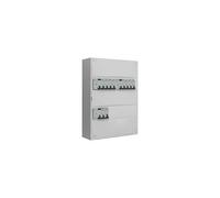 Tableau 2 rangées pré-équipé 2 inter. diff. 40A + 1 inter. diff. 40A + 10 disjoncteurs-SIEMENS