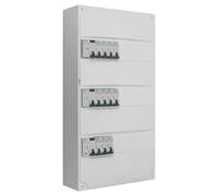 Tableau 3 Rangées Pré-équipé 3 Inter. Diff. 40a + 11 Disjoncteurs - Siemens