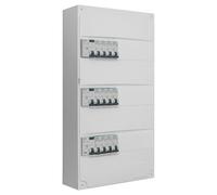 Tableau 3 Rangées Pré-équipé 3 Inter. Diff. 40a + 12 Disjoncteurs - Siemens